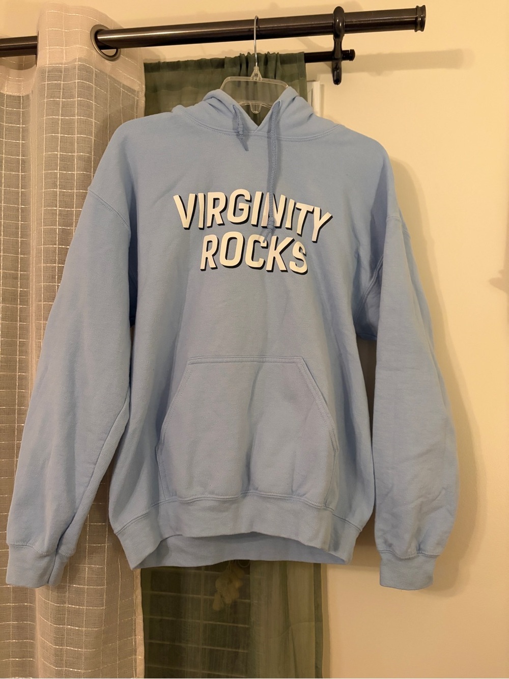 Danny Duncan Light Blue Graphic Hoodie